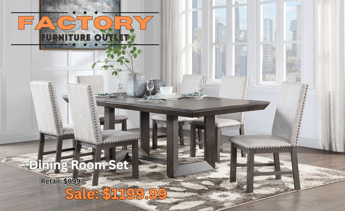 7 Piece Dining Room Set D111