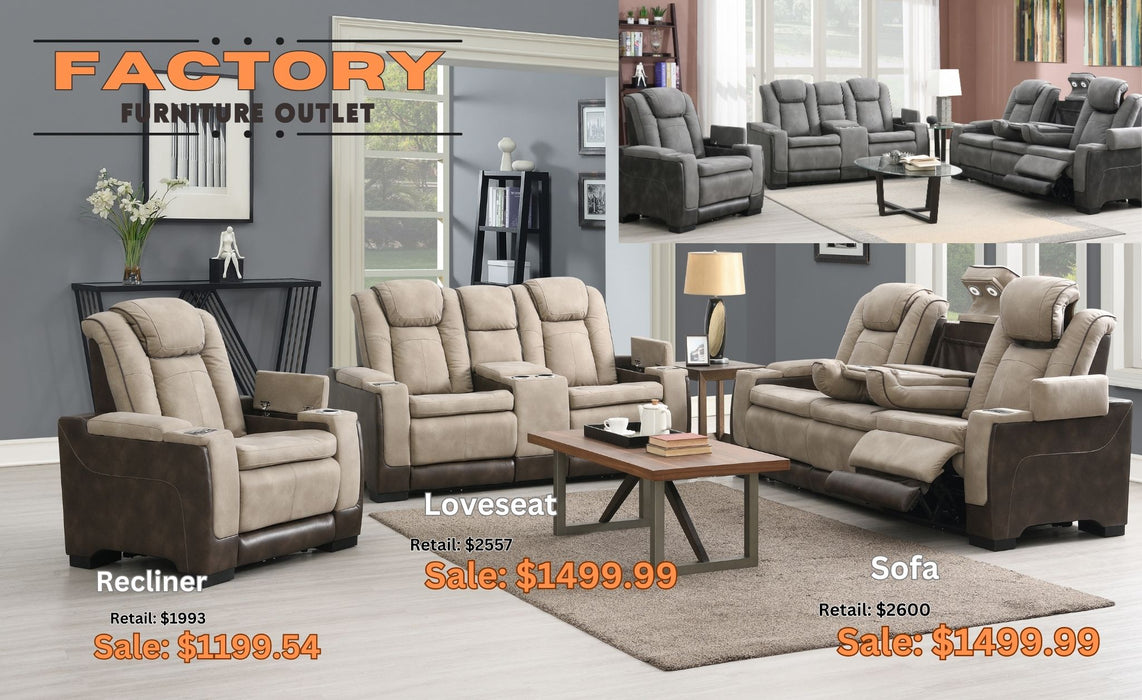 Fredrick Reclining Living Room Set