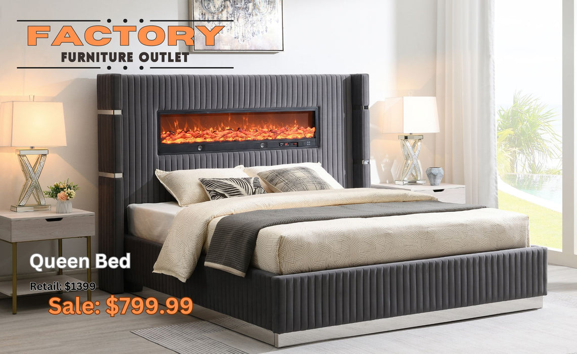 Fireplace Bedframe