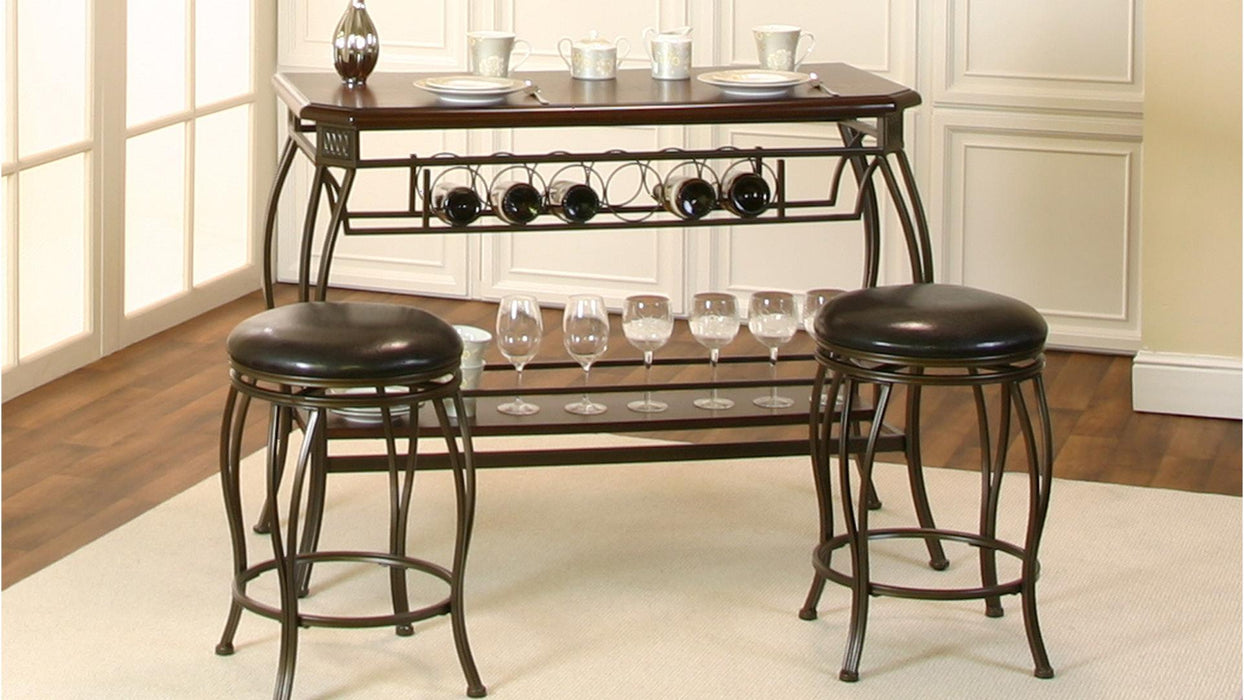 Blossom BAR UNIT & 2 STOOLS - D901 image