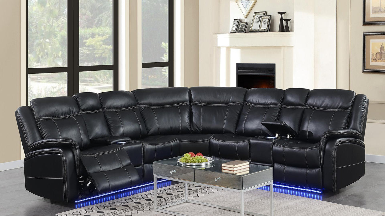 Henry SECTIONAL - U35-BK image