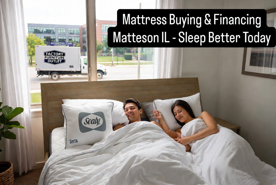 Mattress Buying & Financing Guide for Better Sleep in the South Suburbs