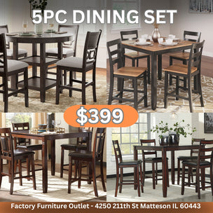 Affordable Dining Room Sets Under $599 - Factory Furniture Outlet