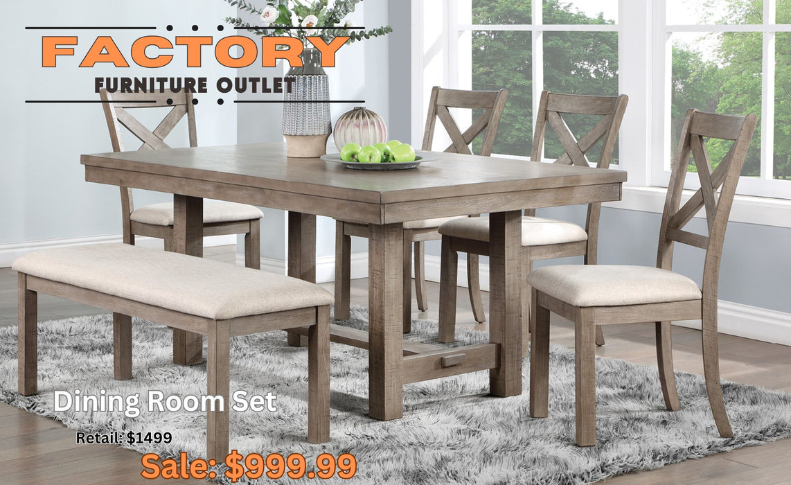 6 Piece Dining Room Set