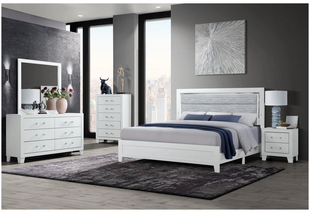 Luccia White Mirror