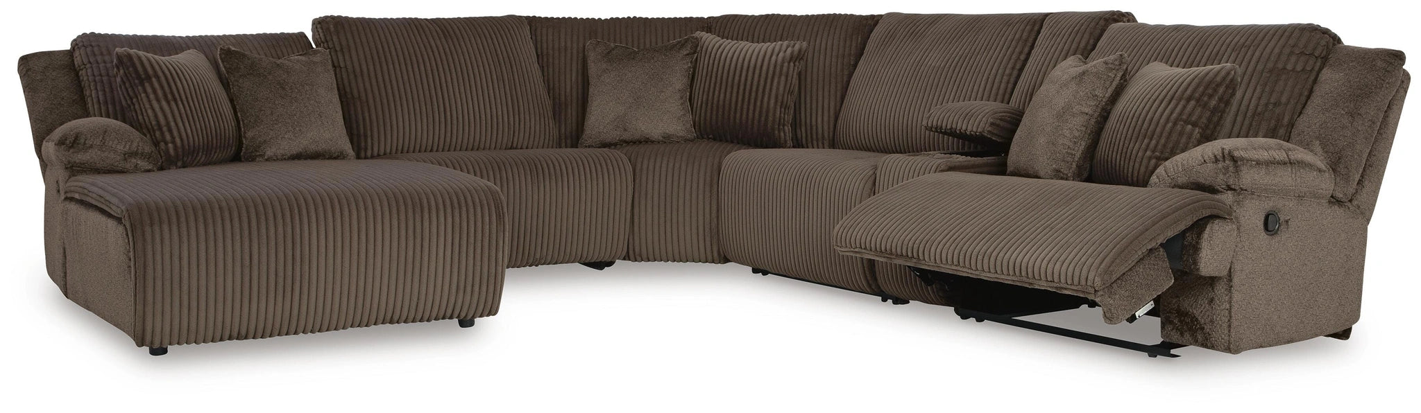 Top Tier Reclining Sectional with Chaise