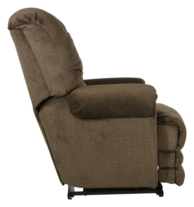 Malone Power "Lay Flat" Recliner w/Ext Otto