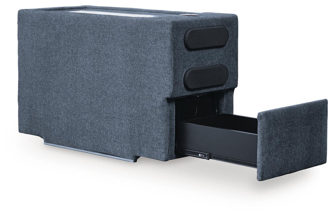 Modmax Balanced Sectional with Audio and Storage Consoles