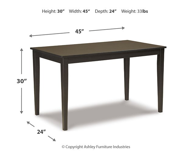 Kimonte Dining Set - Factory Furniture Outlet Store