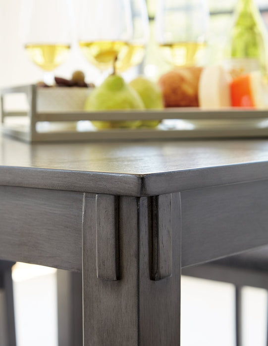Bridson Counter Height Dining Table and Bar Stools (Set of 5) - Factory Furniture Outlet Store