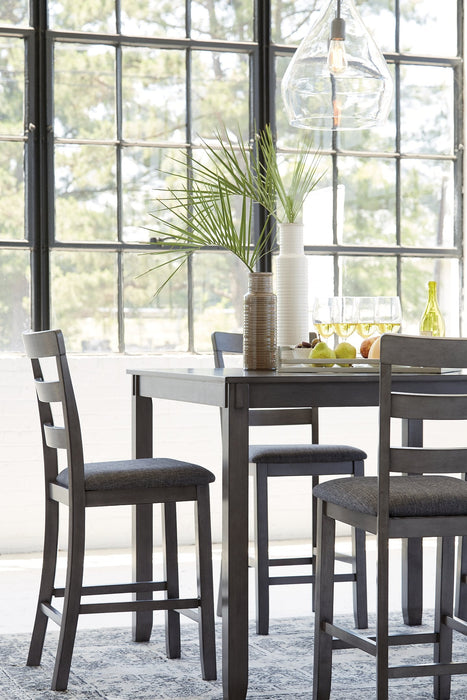 Bridson Counter Height Dining Table and Bar Stools (Set of 5) - Factory Furniture Outlet Store