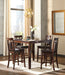 Bennox Counter Height Dining Table and Bar Stools (Set of 5) - Factory Furniture Outlet Store