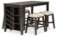 Rokane Counter Height Dining Set - Factory Furniture Outlet Store