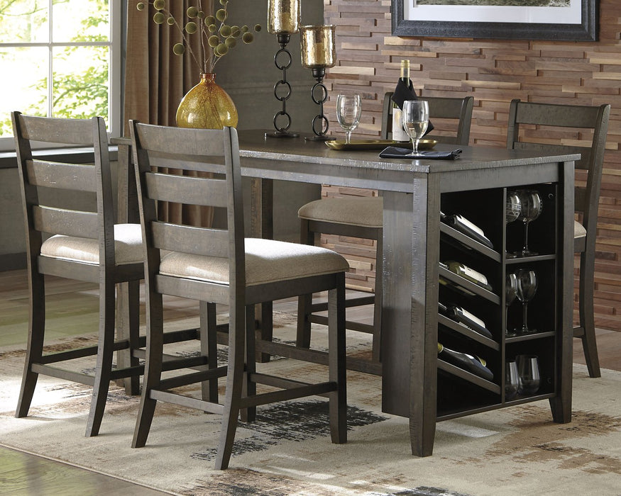 Rokane Counter Height Dining Set - Factory Furniture Outlet Store