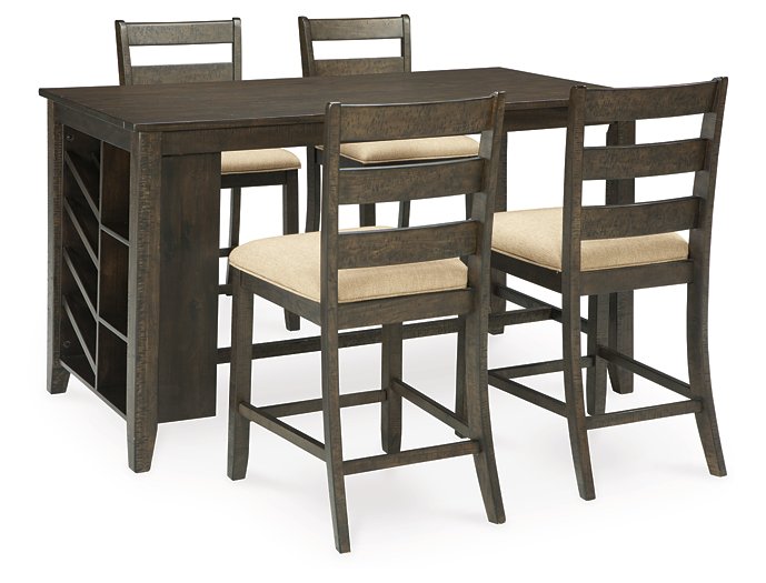 Rokane Counter Height Dining Set - Factory Furniture Outlet Store