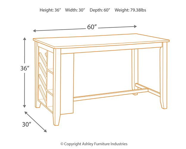 Rokane Counter Height Dining Set - Factory Furniture Outlet Store