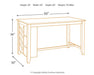 Rokane Counter Height Dining Set - Factory Furniture Outlet Store