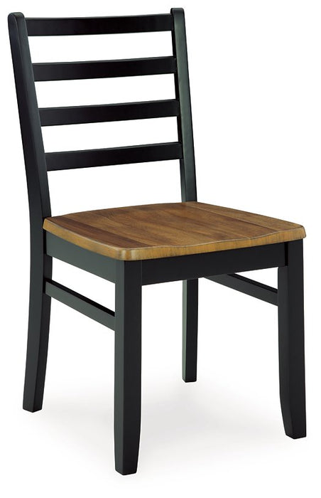 Blondon Dining Table and 4 Chairs (Set of 5) - Factory Furniture Outlet Store