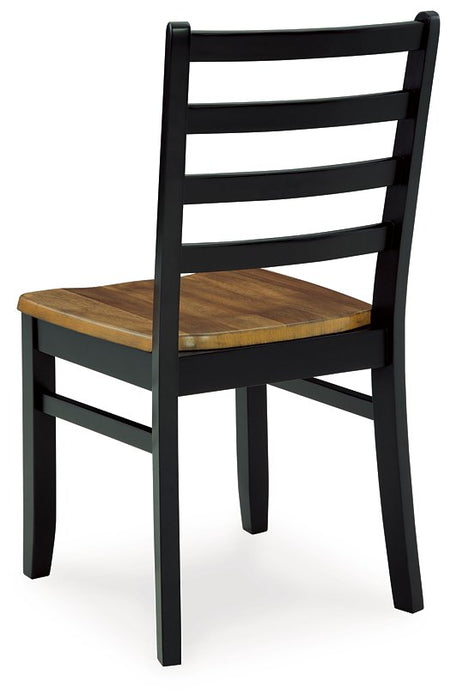 Blondon Dining Table and 4 Chairs (Set of 5) - Factory Furniture Outlet Store