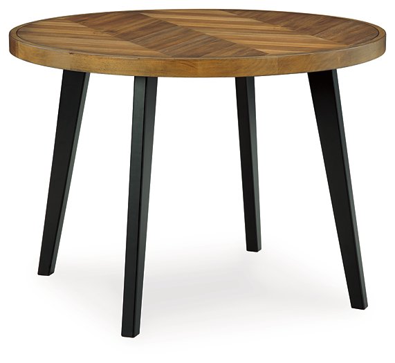 Blondon Dining Table and 4 Chairs (Set of 5) - Factory Furniture Outlet Store