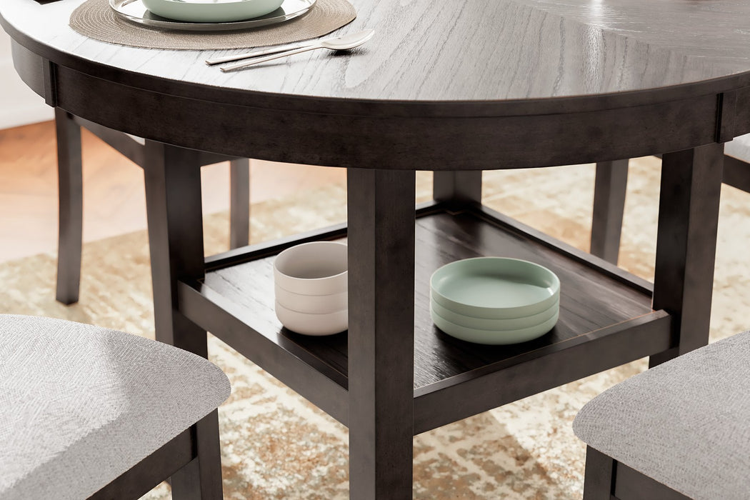 Langwest Dining Table and 4 Chairs (Set of 5) - Factory Furniture Outlet Store