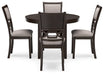 Langwest Dining Table and 4 Chairs (Set of 5) - Factory Furniture Outlet Store