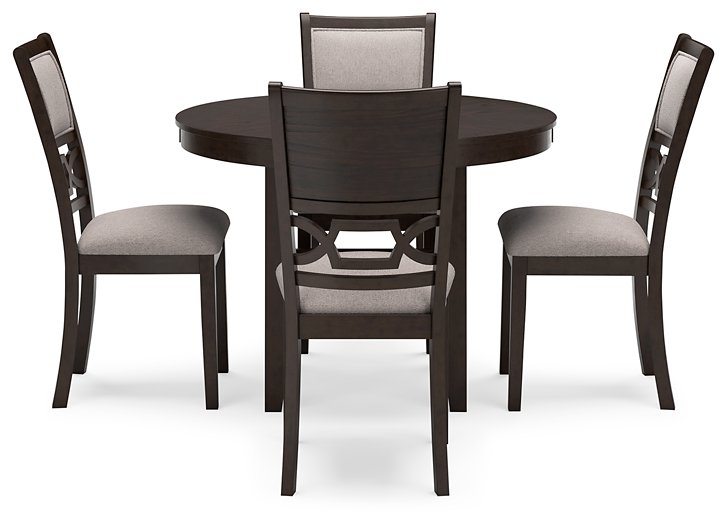 Langwest Dining Table and 4 Chairs (Set of 5) - Factory Furniture Outlet Store
