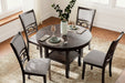 Langwest Dining Table and 4 Chairs (Set of 5) - Factory Furniture Outlet Store
