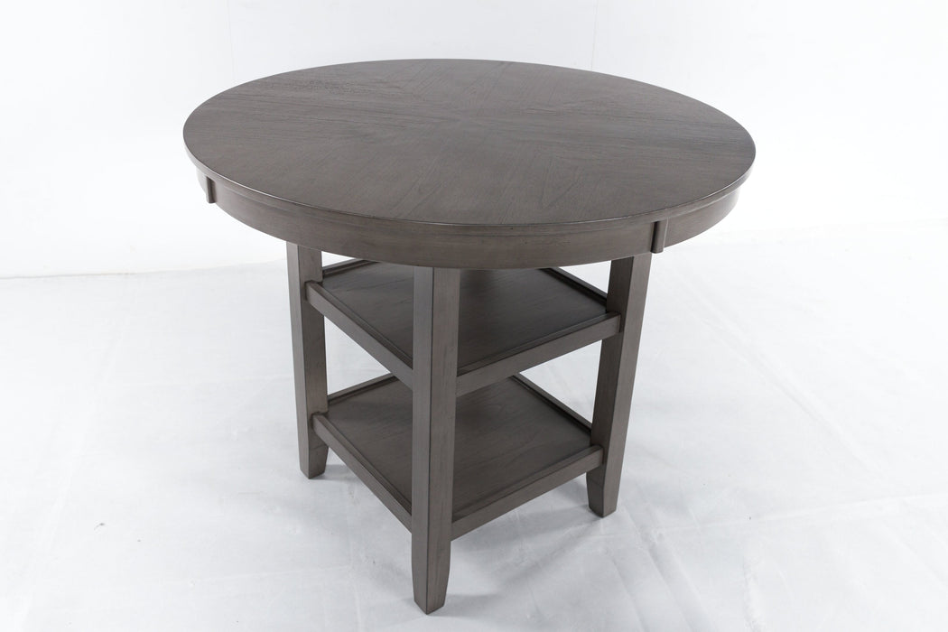 Wrenning Counter Height Dining Table and 4 Barstools (Set of 5) - Factory Furniture Outlet Store