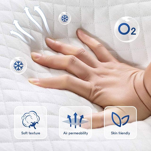Artemisia 6" Full, Queen, & Twin Memory Foam Mattress