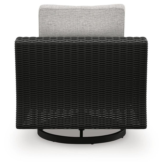 Beachcroft Outdoor Swivel Lounge with Cushion