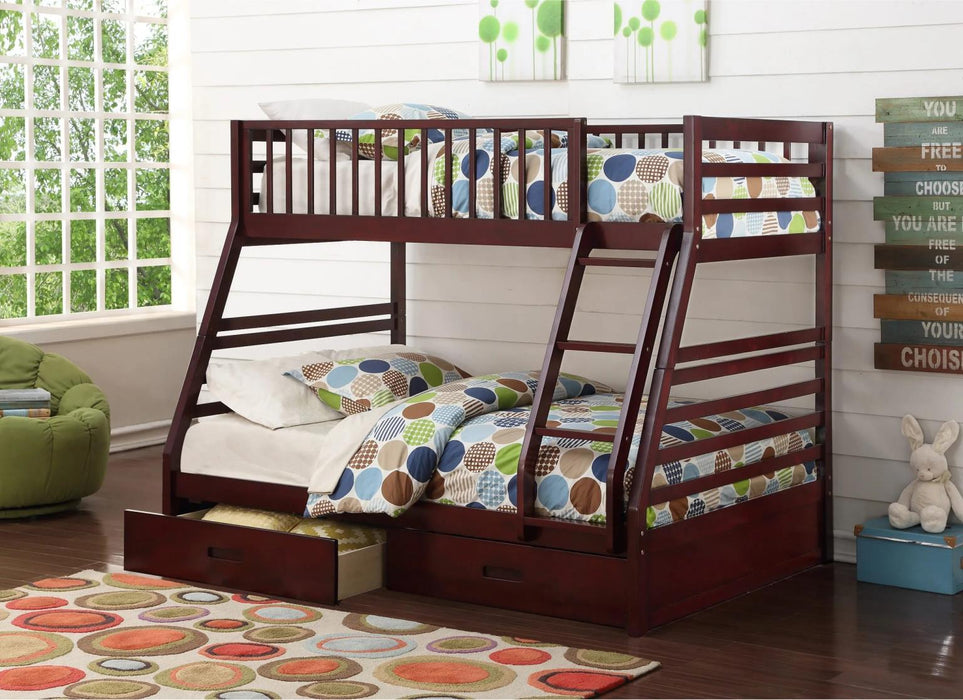 Sawyer TWIN/FULL BUNK BED