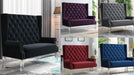 Primrose HIGH BACK WING BENCH - D2095-BLK image