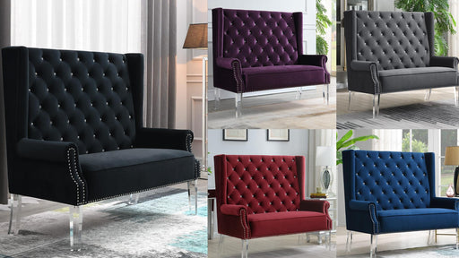 Primrose HIGH BACK WING BENCH - D2095-RYB image
