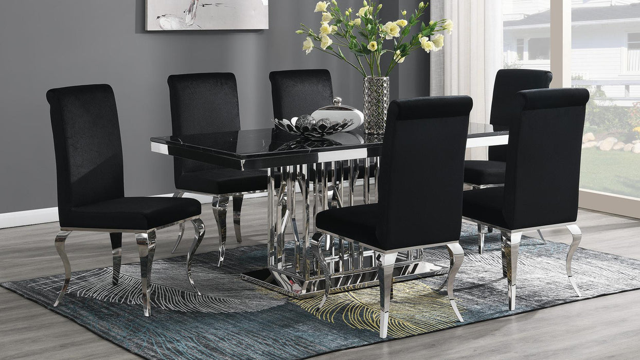 Cameron RECTANGULAR DINING TABLE - G-081-BK image