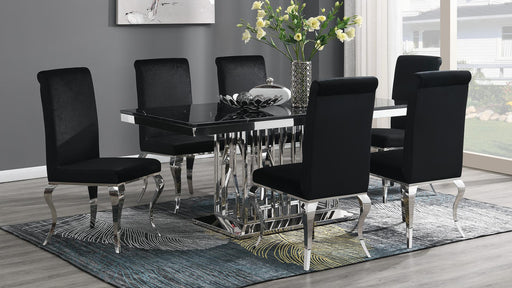 Cameron RECTANGULAR DINING TABLE - G-081-BK image