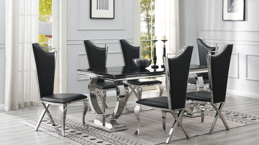 Celine RECTANGULAR DINING TABLE - G-082-BK image