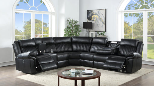 Edward 3 PC SECTIONAL - U20-BK image