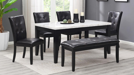 Joanna WHITE MARBLE DINING TABLE - D127-T image