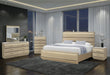 Genesis Gold Nightstand with LED