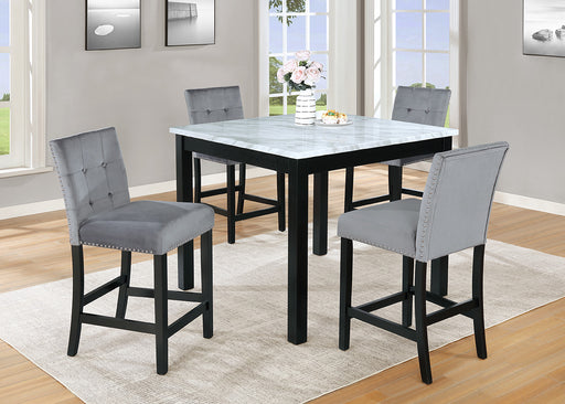 PUB TABLE AND 4 X PUB CHAIRS - D316-5